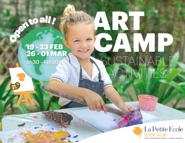 Holiday camp - Sustainable art !